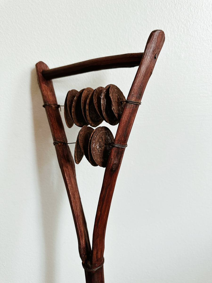 Double Fork Sistrum Rattle