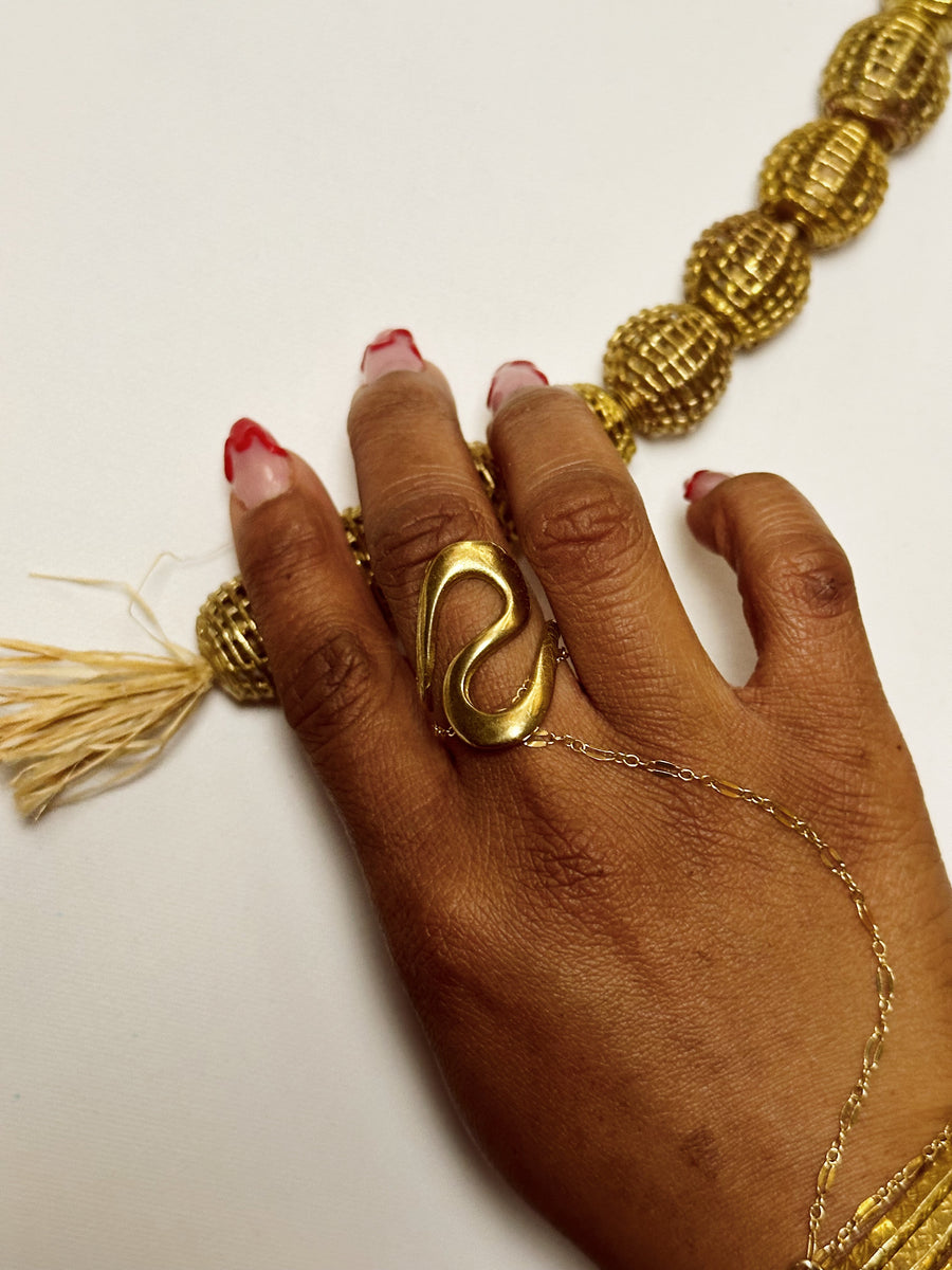 Coba Swirl Ring – Afrohemien.com