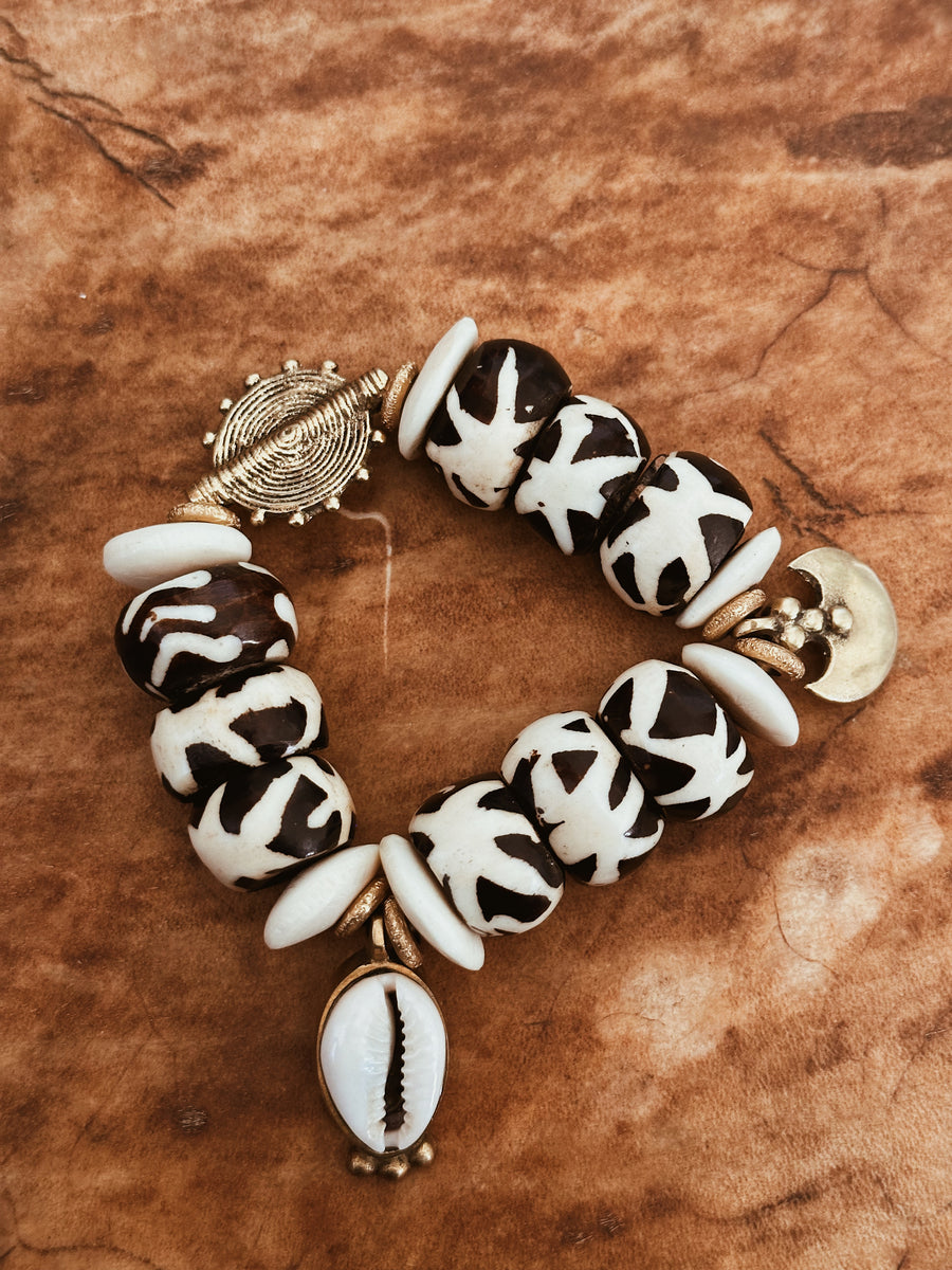 Juju Bone Bead Bracelet – Afrohemien.com