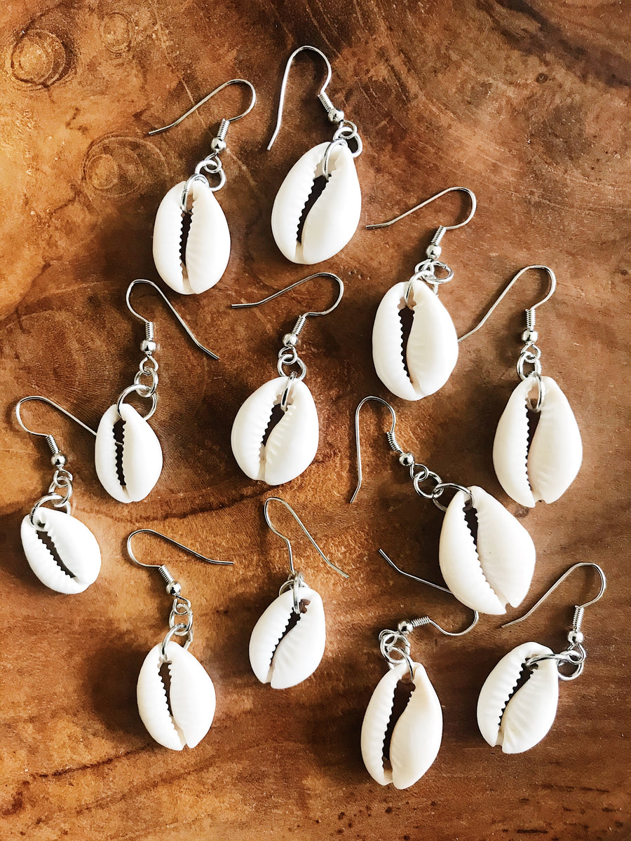 Cowrie shell deals ear cuff