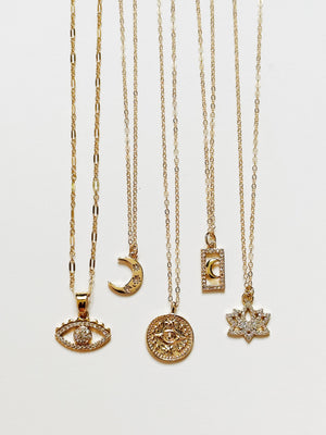 Orion Moon Necklace