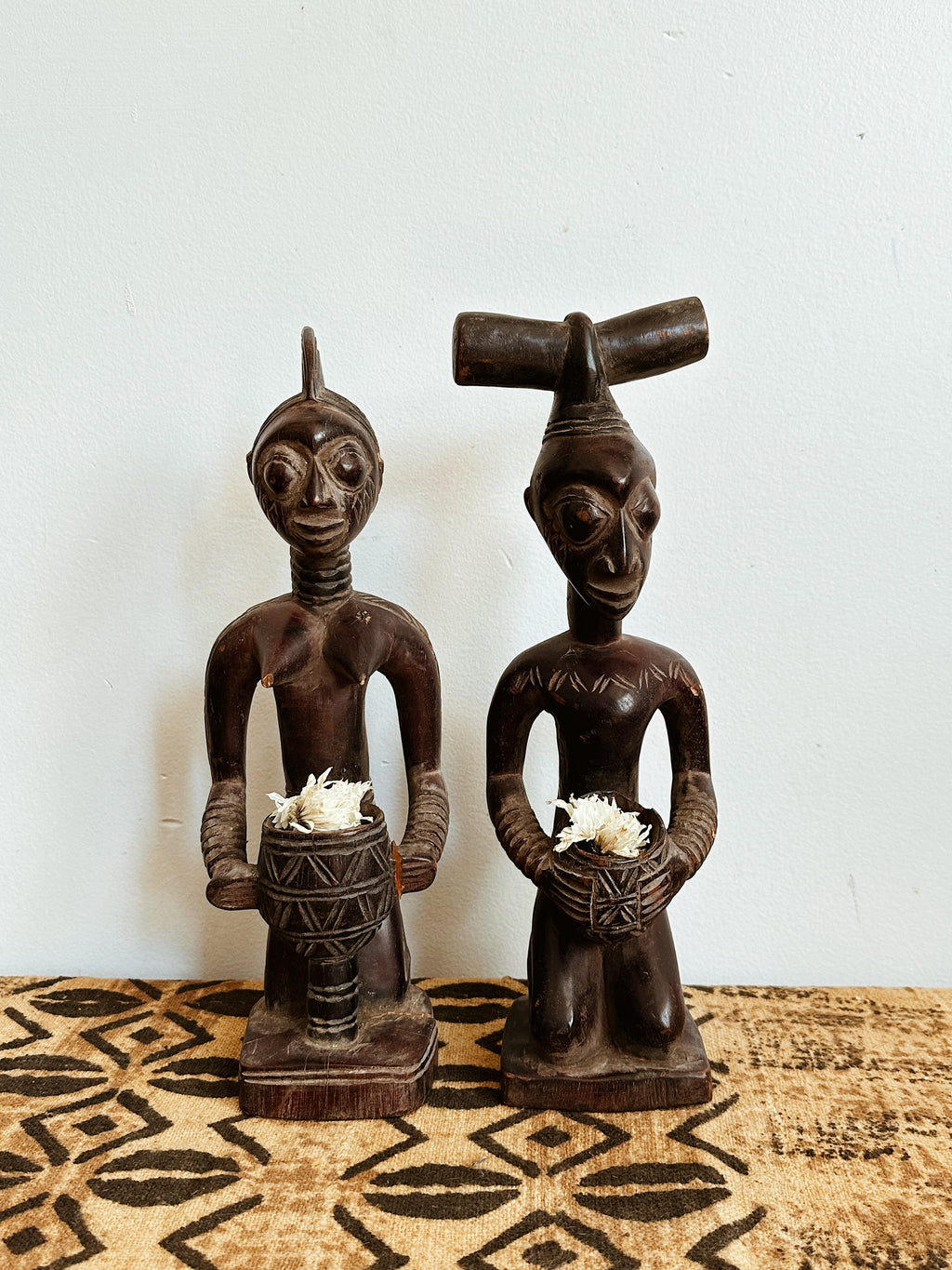 Yoruba Offering Statues