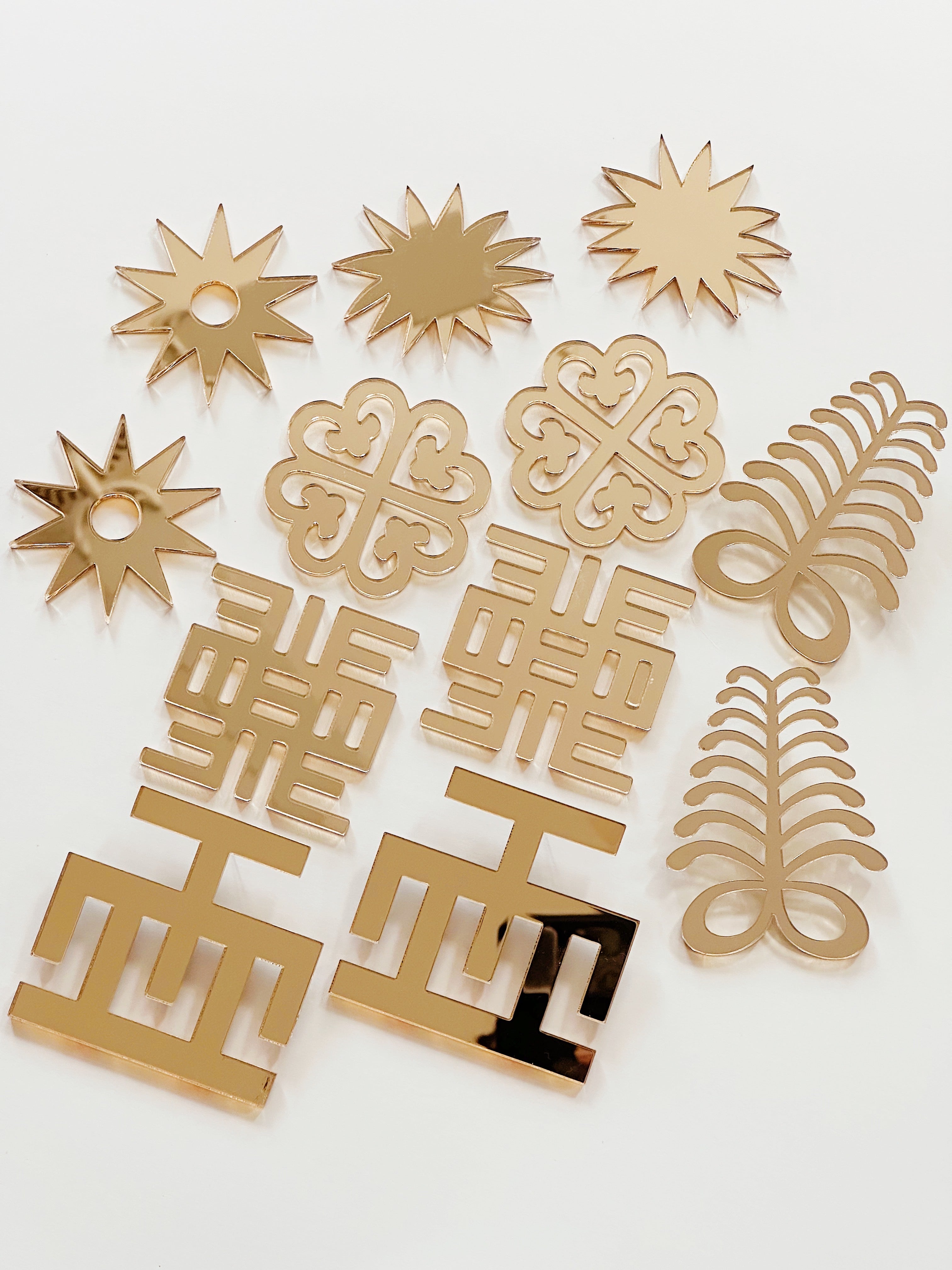 Nea Onnim Adinkra Earrings