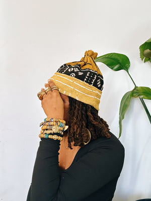 Mudcloth Beanie #2