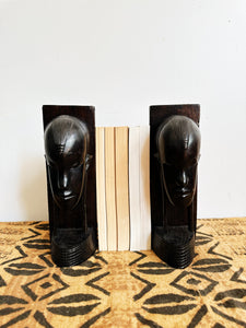 Vintage African Engraved Book Keepers #2