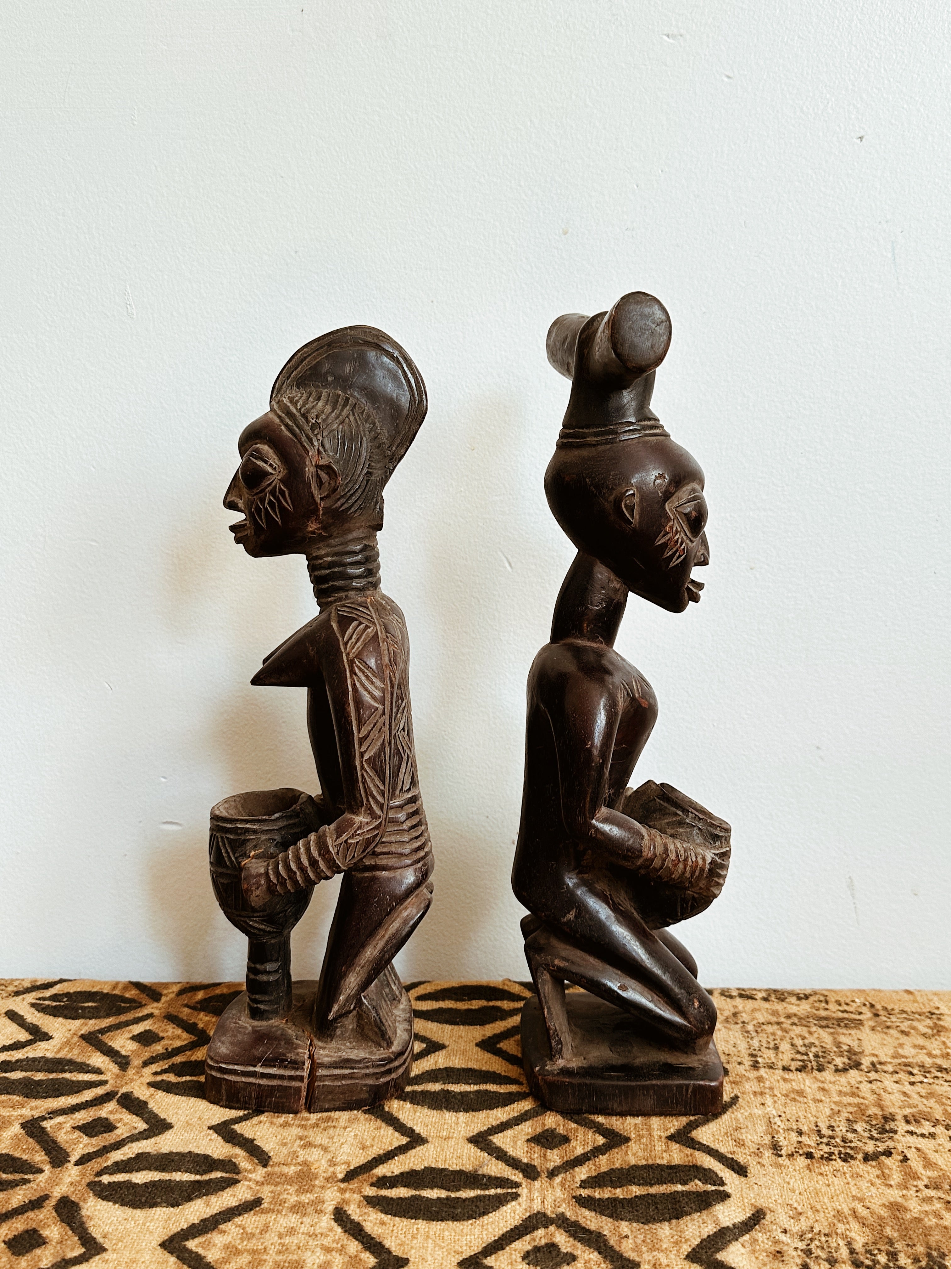 Yoruba Offering Statues