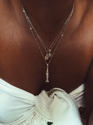 Nautilus Spiral Shell Necklace