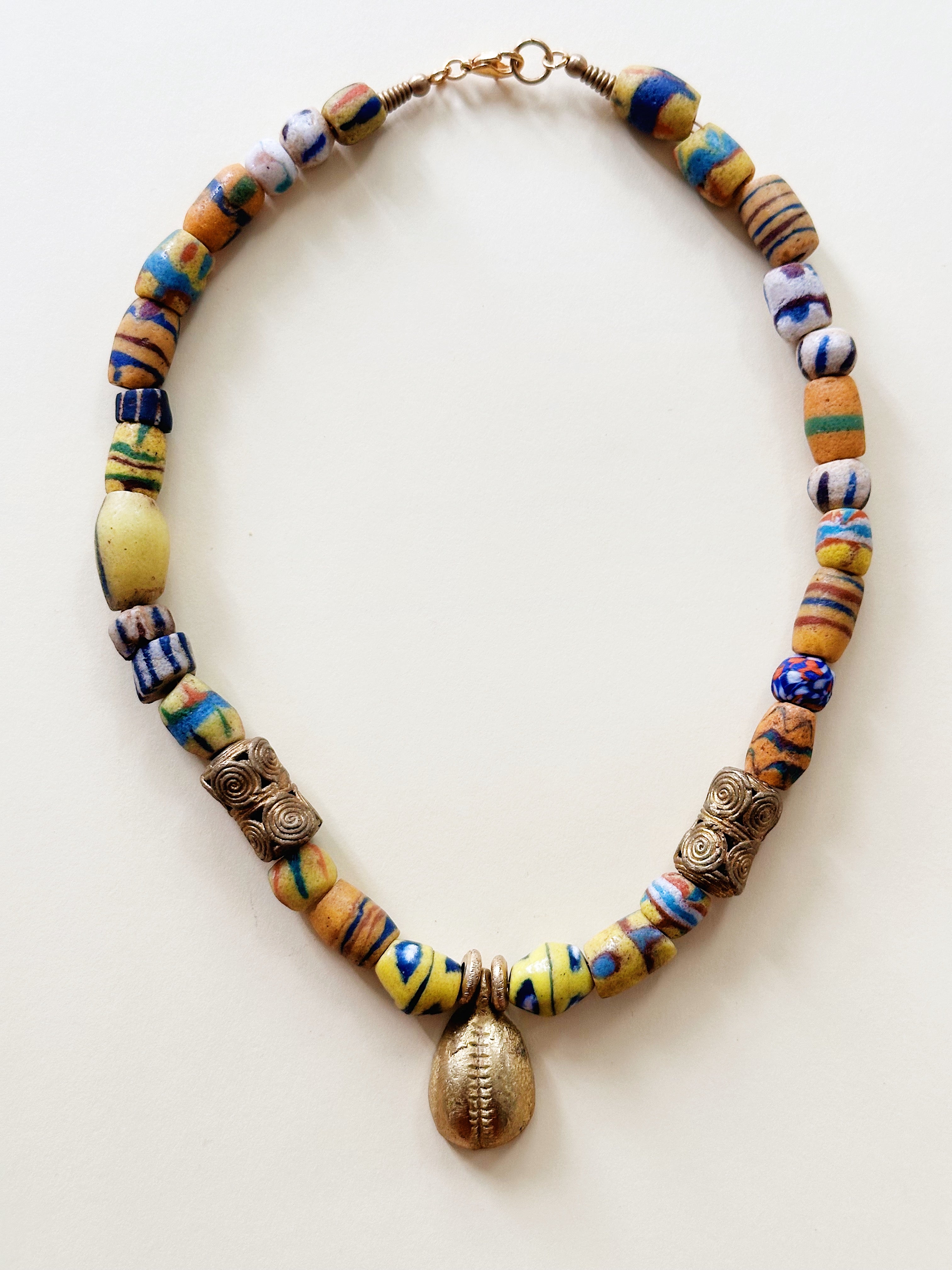 Diaspora Necklace (Cowrie)