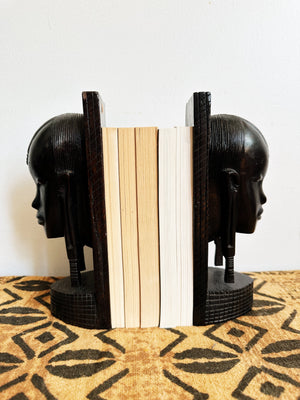 Vintage African Engraved Book Keepers #2