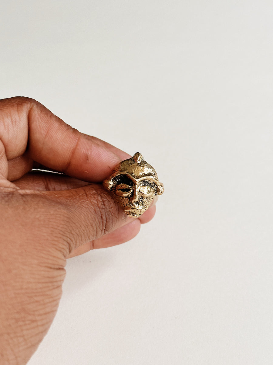 African Mask Ring – Afrohemien.com