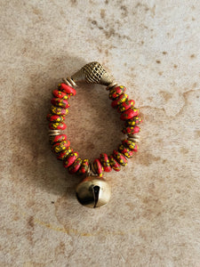Akan African Bell Bracelet