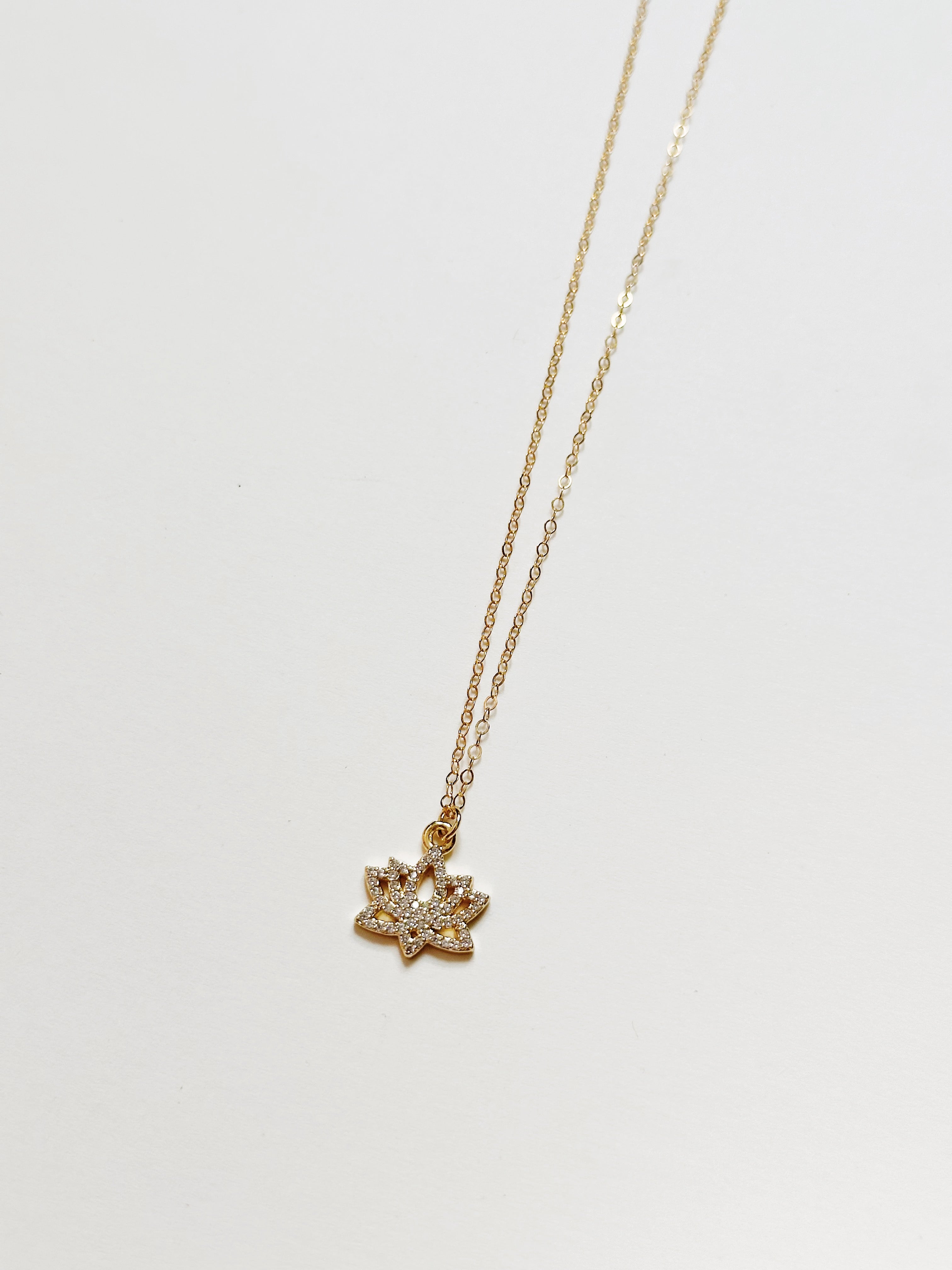 Lotus Flower Necklace