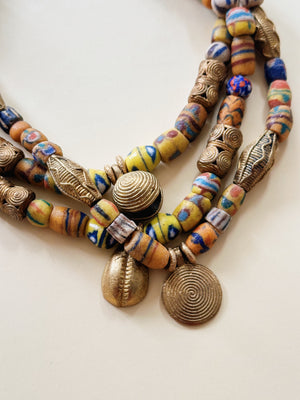 Diaspora Necklace (Cowrie)