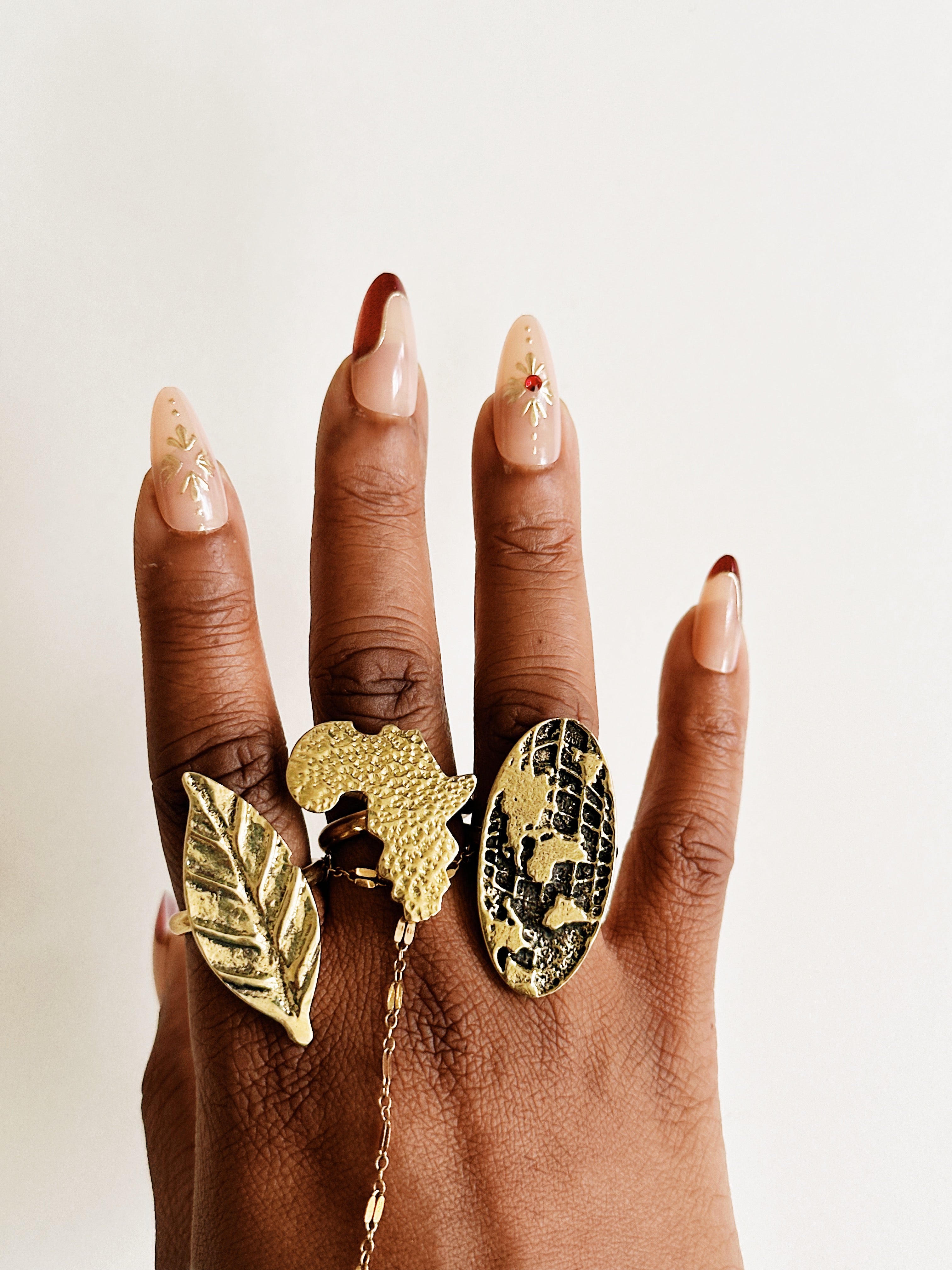 Frond Leaf Ring – Afrohemien.com