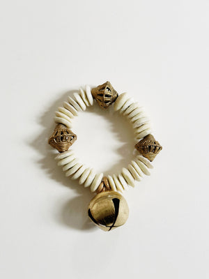 Ashanti African Bell Bracelet