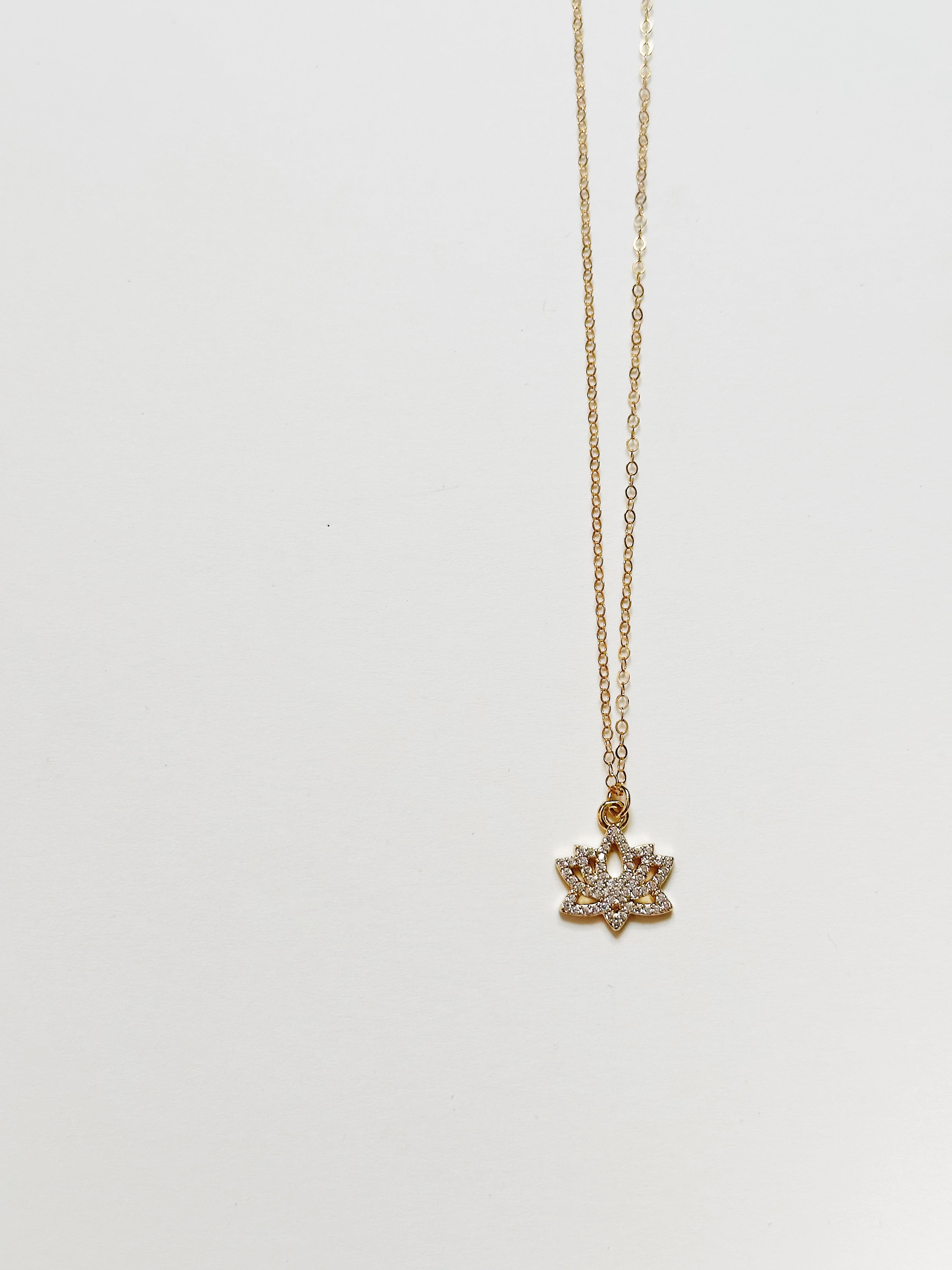 Lotus Flower Necklace