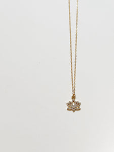 Lotus Flower Necklace