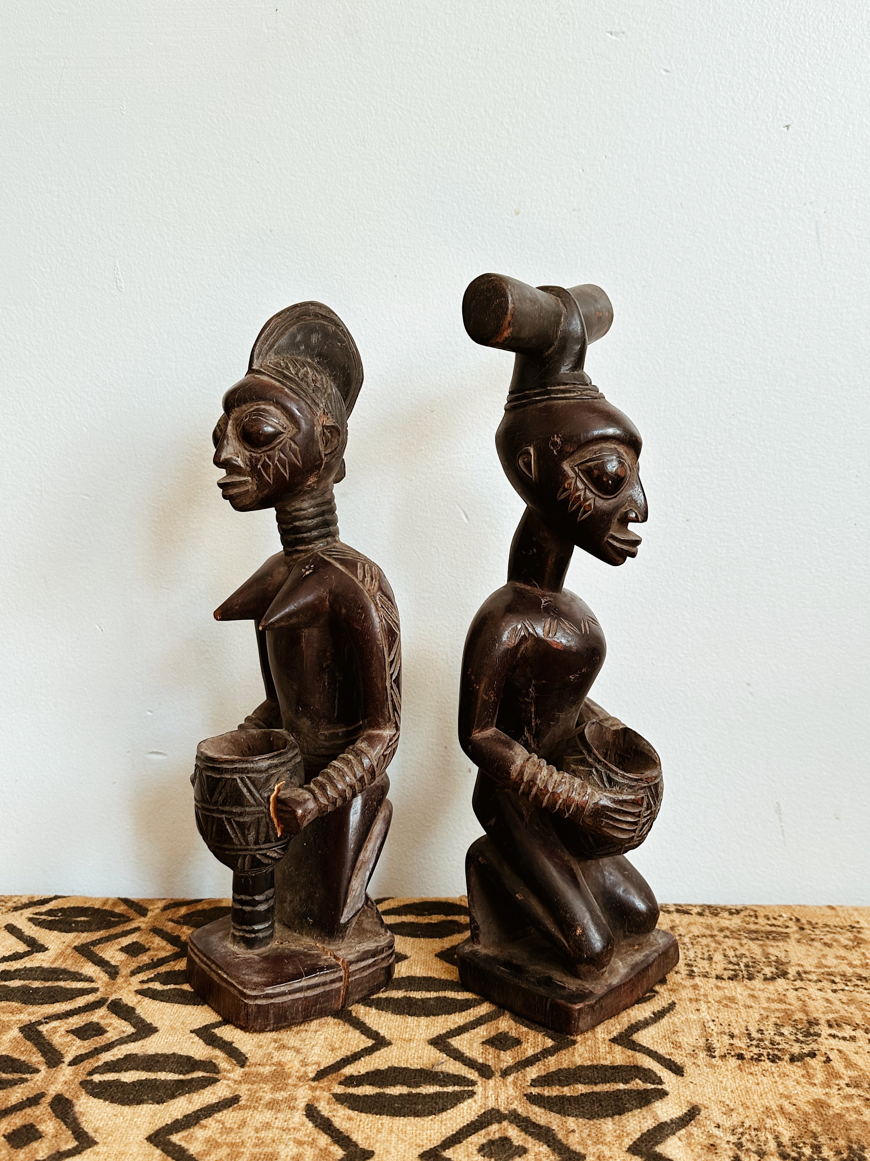 Yoruba Offering Statues