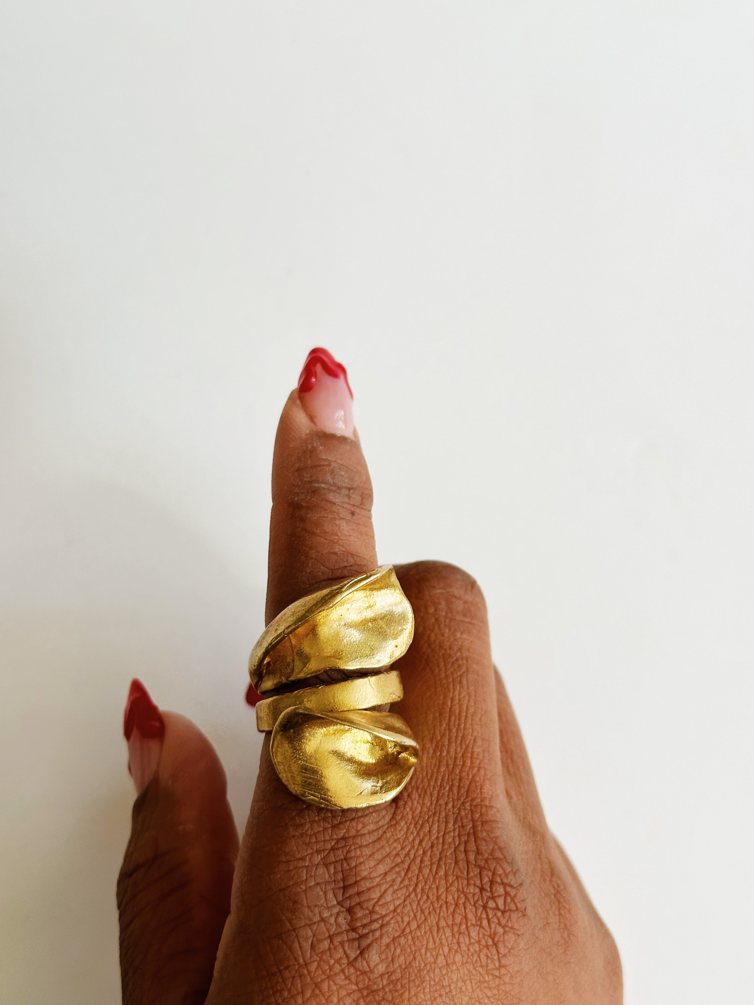 Tora Sculpted Wrap Ring