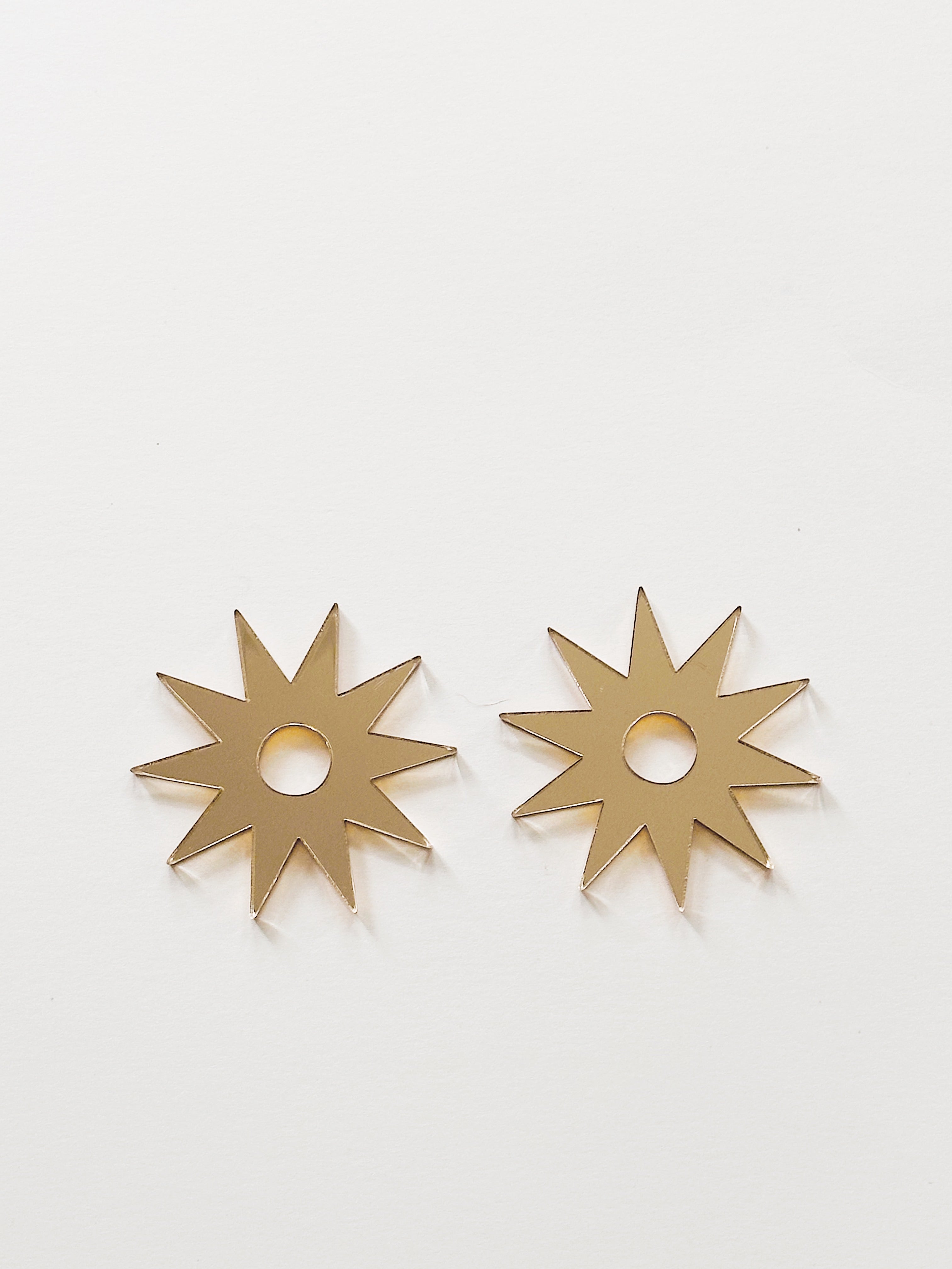 Nsoromma Adinkra Earrings