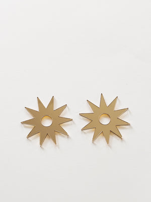 Nsoromma Adinkra Earrings