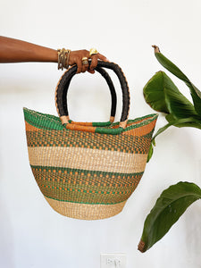 Woven African Market Tote // Multicolor #2