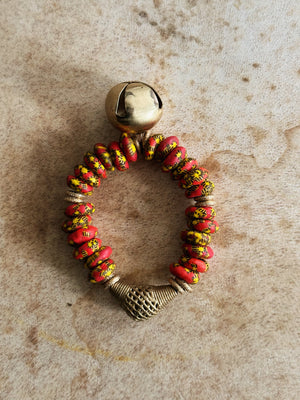 Akan African Bell Bracelet