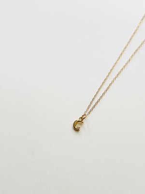 Tiny Moon Necklace