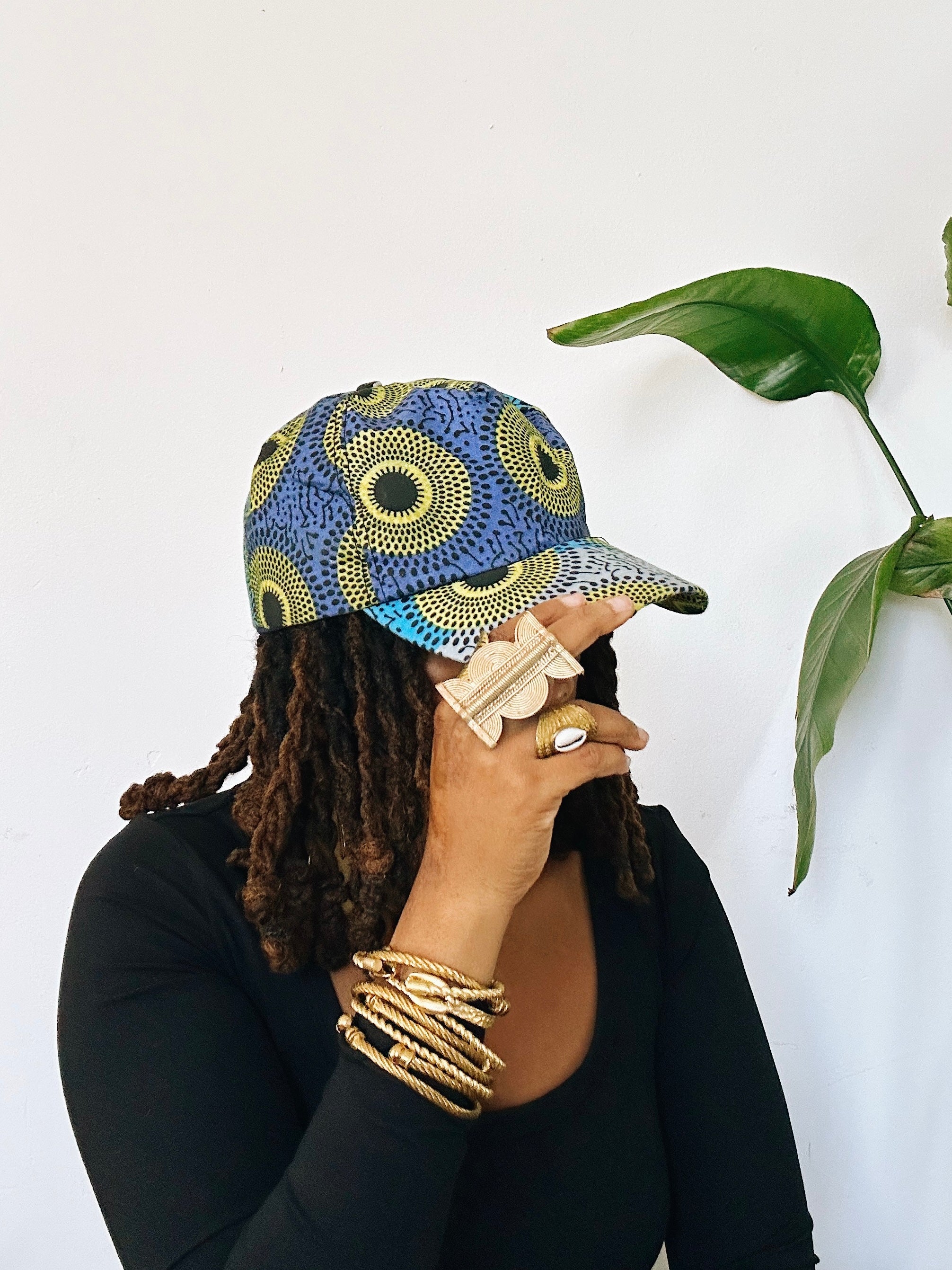 African Print Baseball Cap #2