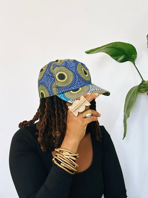 African Print Baseball Cap #2