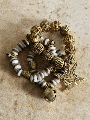 Foso African Bell Bracelet