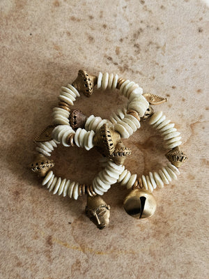 Ashanti African Bell Bracelet