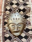 Bronze Ashanti African Mask #2
