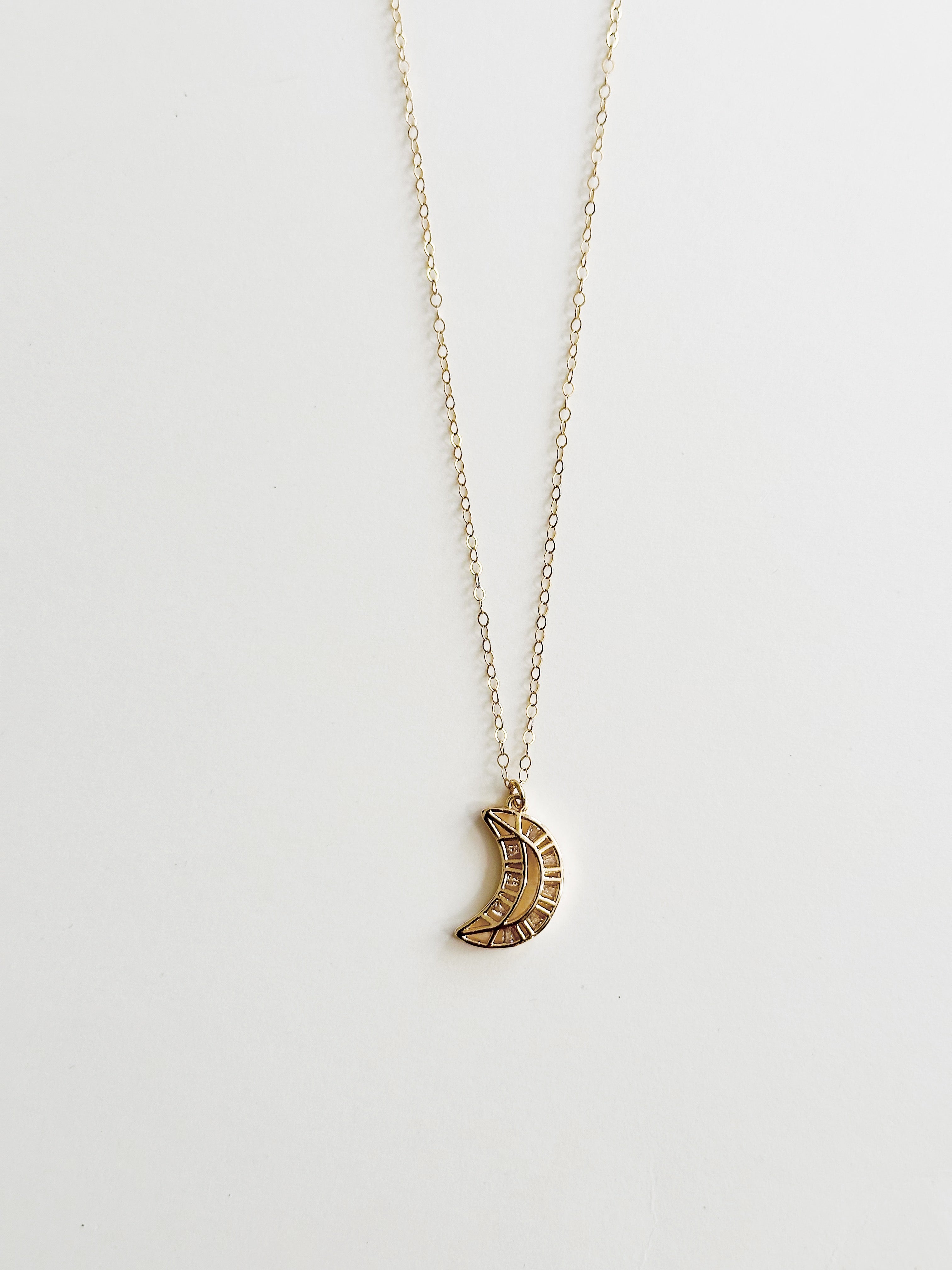 Crescent Moon Necklace