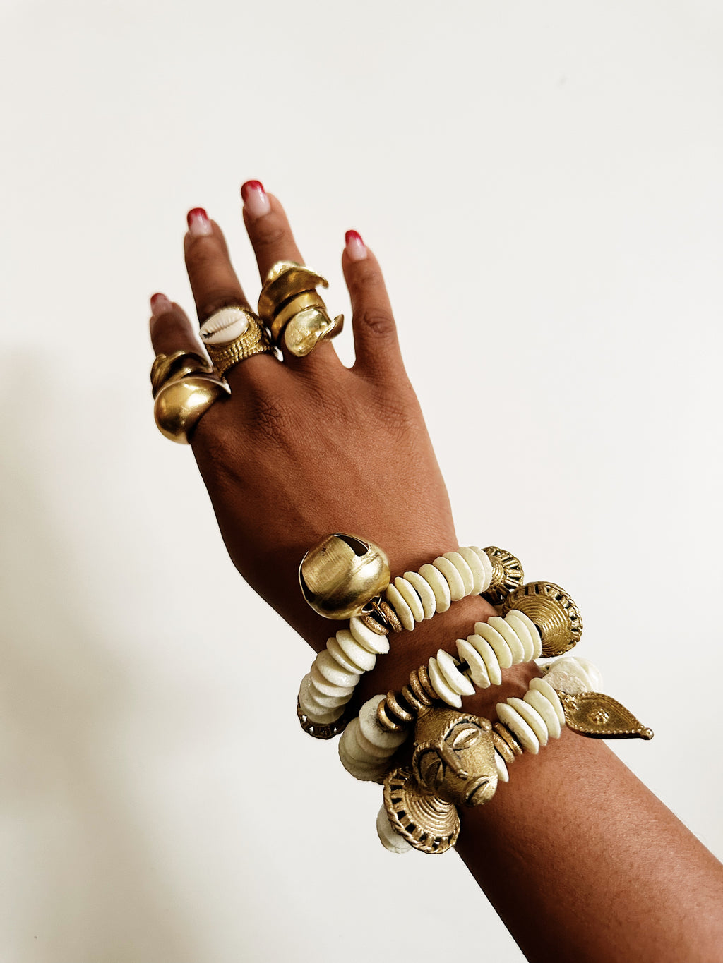 Ashanti African Bell Bracelet