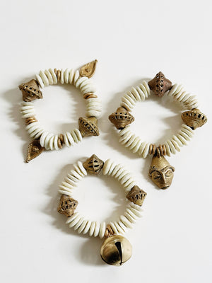 Ashanti African Bell Bracelet