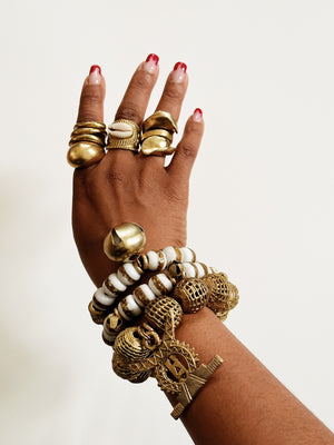 Foso African Bell Bracelet