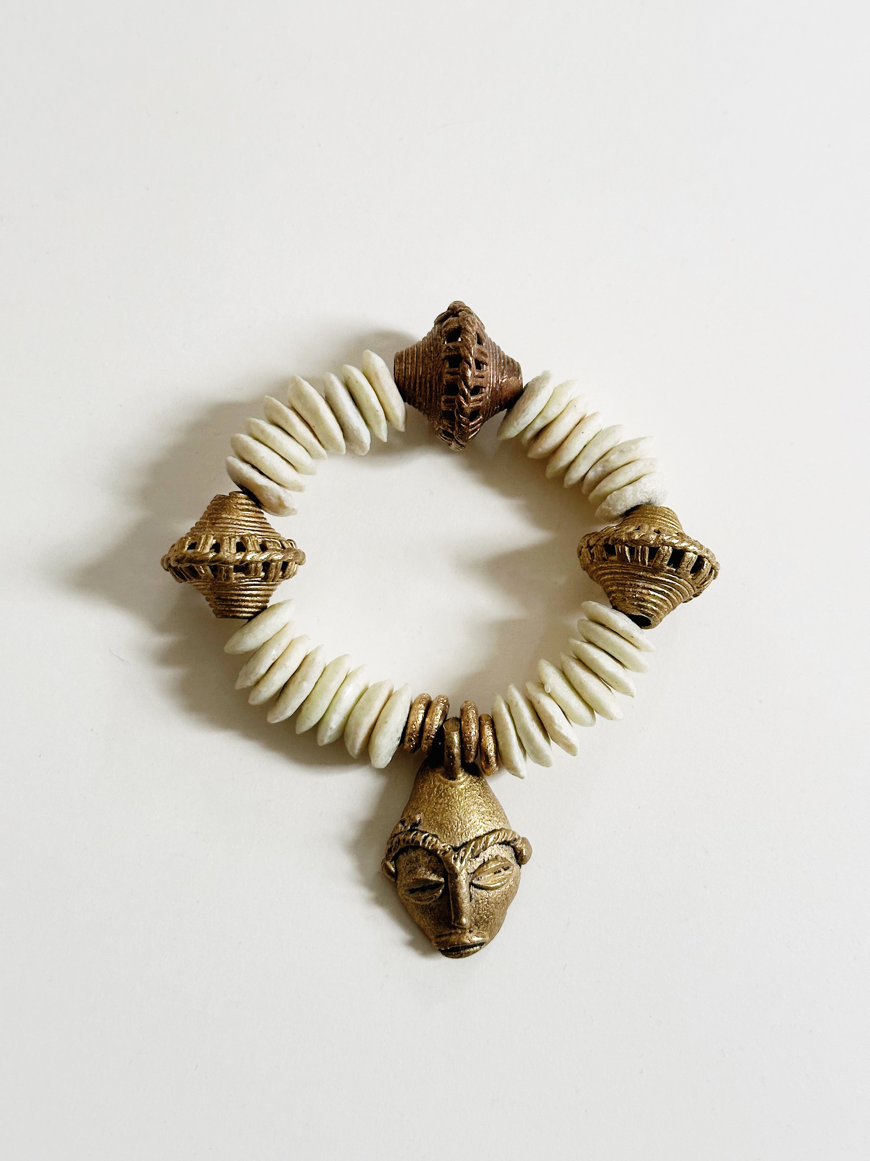 Ashanti African Mask Bracelet