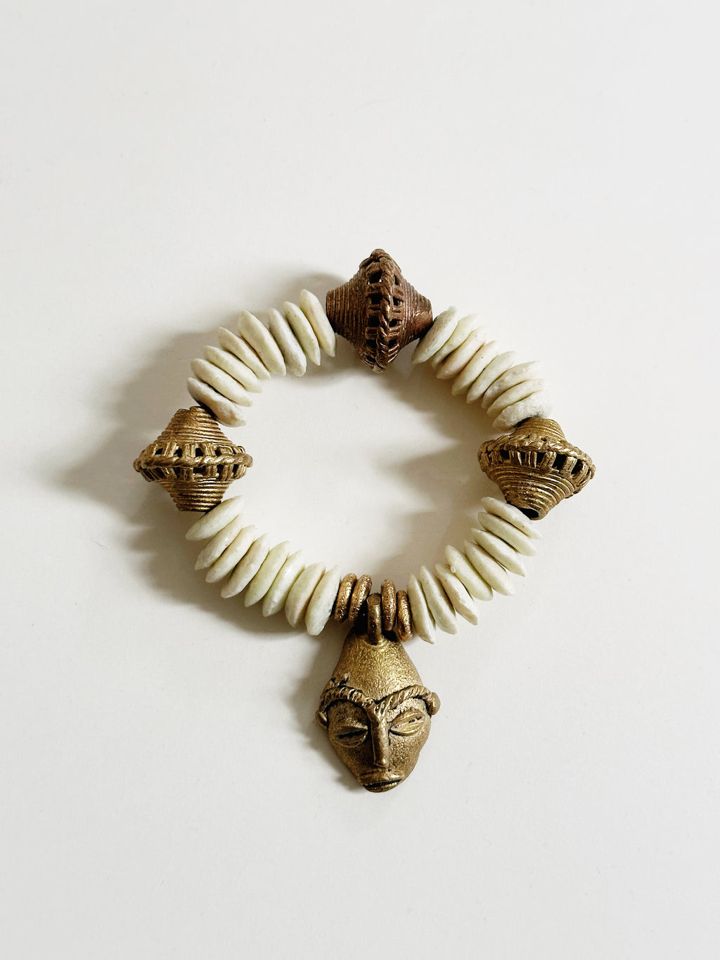 Ashanti African Mask Bracelet
