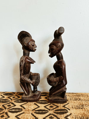 Yoruba Offering Statues