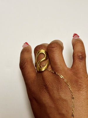 Coba Swirl Ring