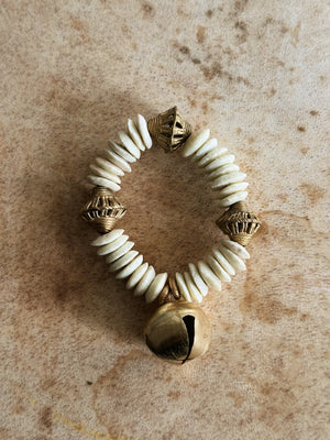 Ashanti African Bell Bracelet