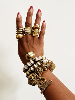 Ashanti African Chief Stool Bracelet