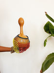 X-Large Shekere Beaded Rattle #1