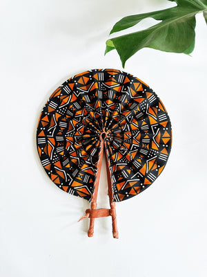 Nairobi// African Print Fan