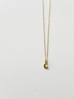 Tiny Moon Necklace