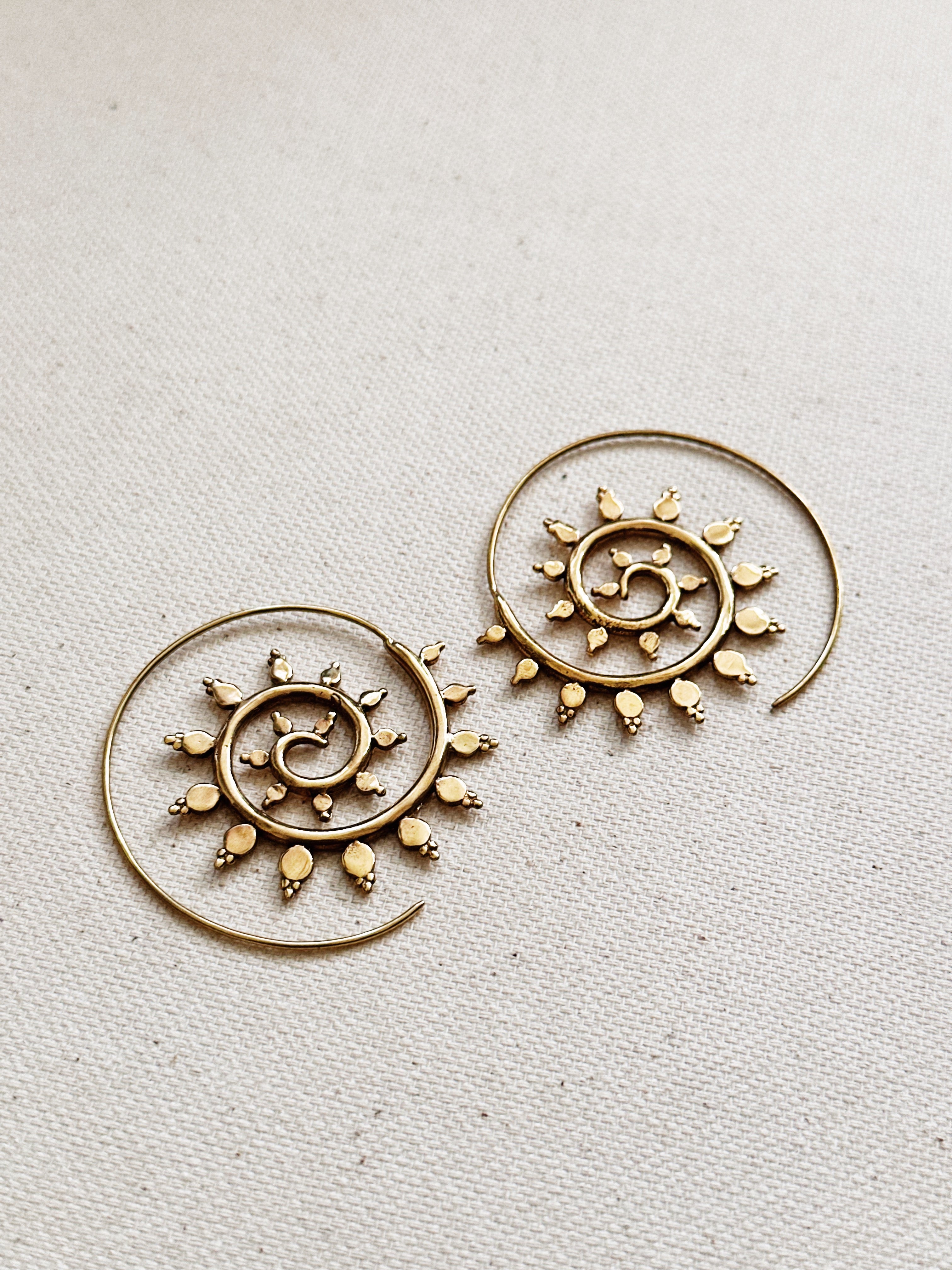 Chakri Spiral Hoops