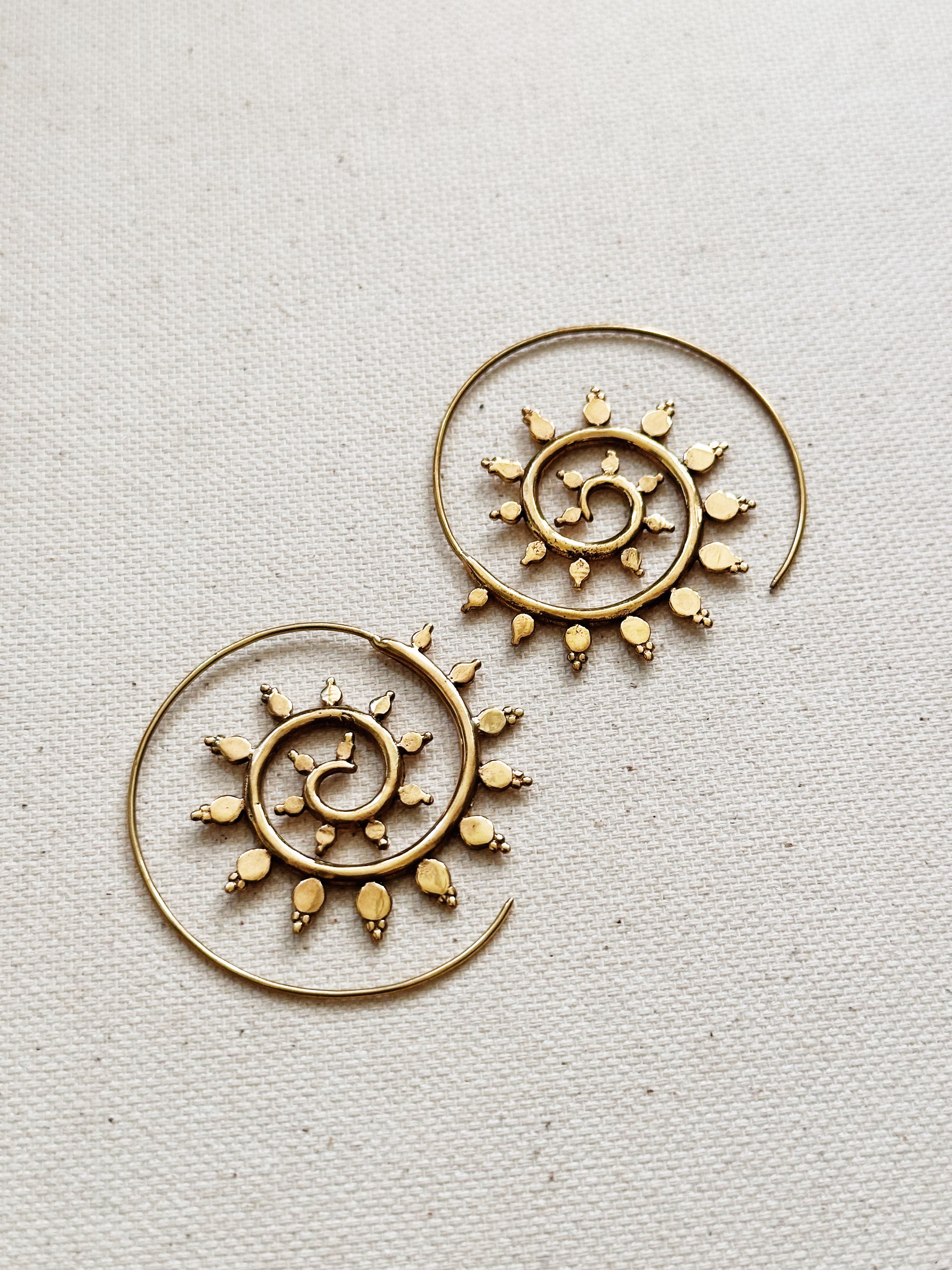 Chakri Spiral Hoops