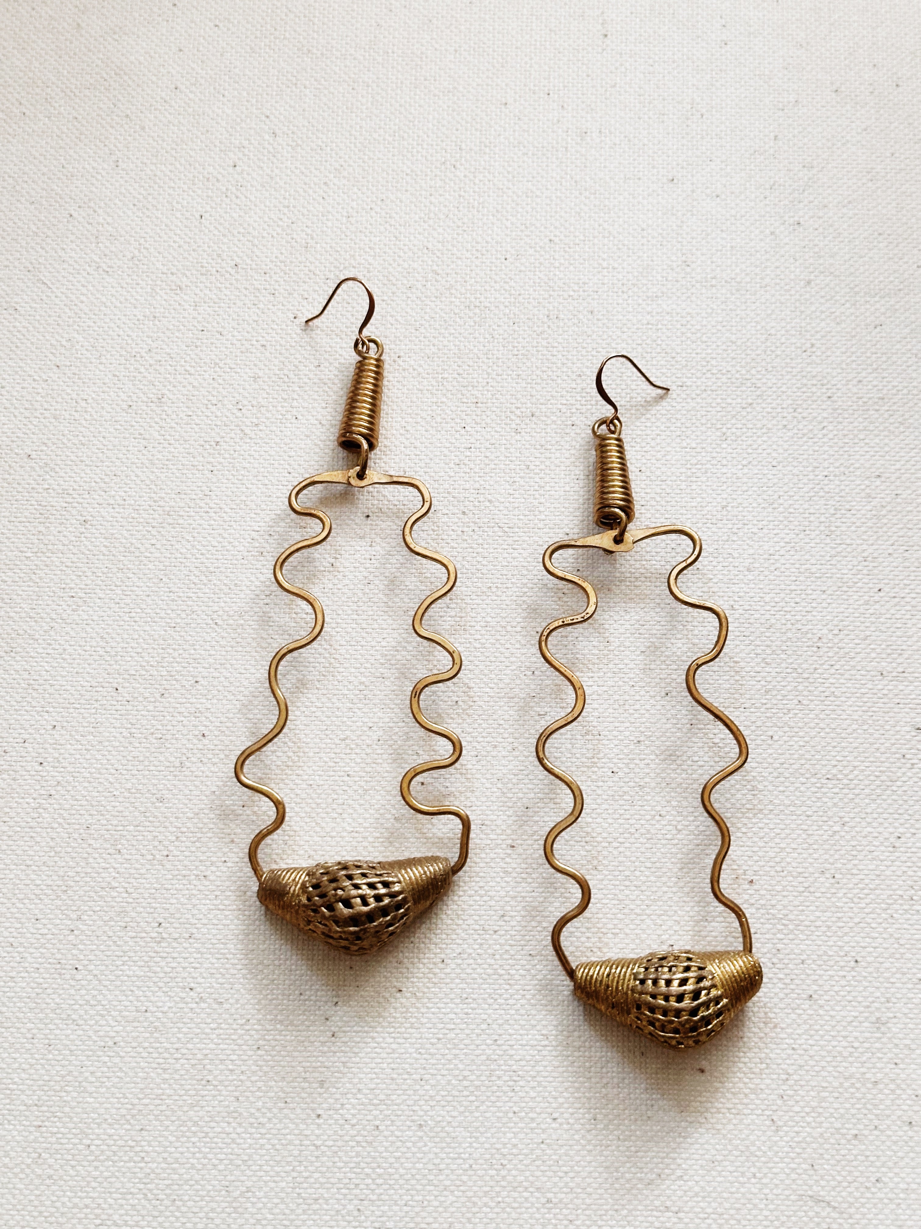 Kuba Woven Earrings