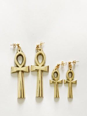 Ankh Life Studs